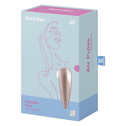 Satisfyer Number One – Battery-Powered Air-Pulse Clitoral Stimulator