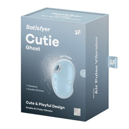 Satisfyer Cutie Ghost – Dual Motor Air Pulse & Vibration Clitoral Stimulator