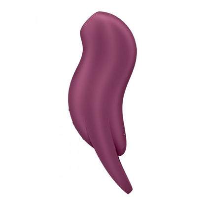 Satisfyer Pocket Pro 1 – Mint travel-sized air pulse and vibration clitoral stimulator with ergonomic ring handle