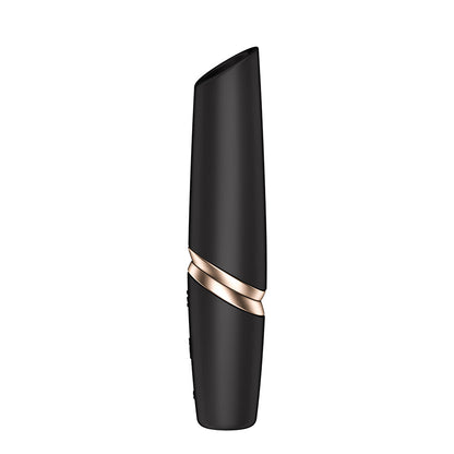 Satisfyer Perfect Kiss compact air pulse clitoral stimulator with silicone body