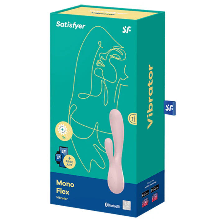 Satisfyer Mono Flex – App-Controlled Rabbit Vibrator with Dual Motors