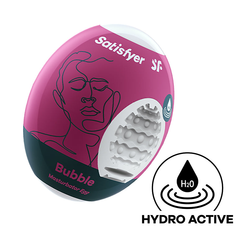 Satisfyer Masturbation Egg 3 Pack – Bubble Packaging