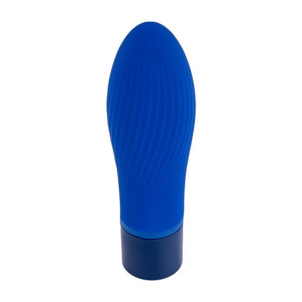 Evolved SELOPA Cobalt Cutie textured bullet vibrator waterproof rechargeable silicone mini vibe