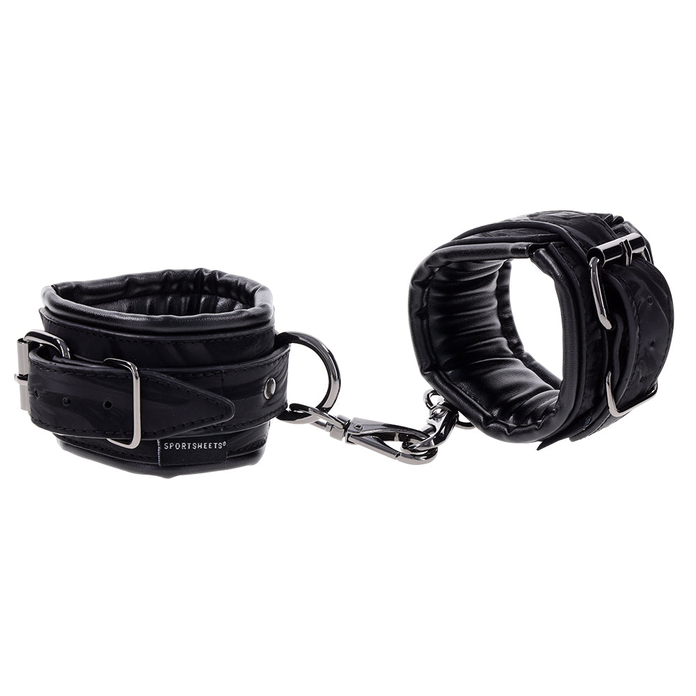 Sportsheets  Velvet Noir Handcuffs