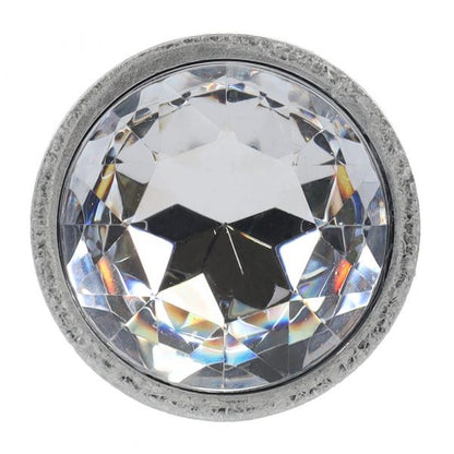 Shots New York Collection Silver Anal Plug Set – 3 Sizes with Jewel Bases