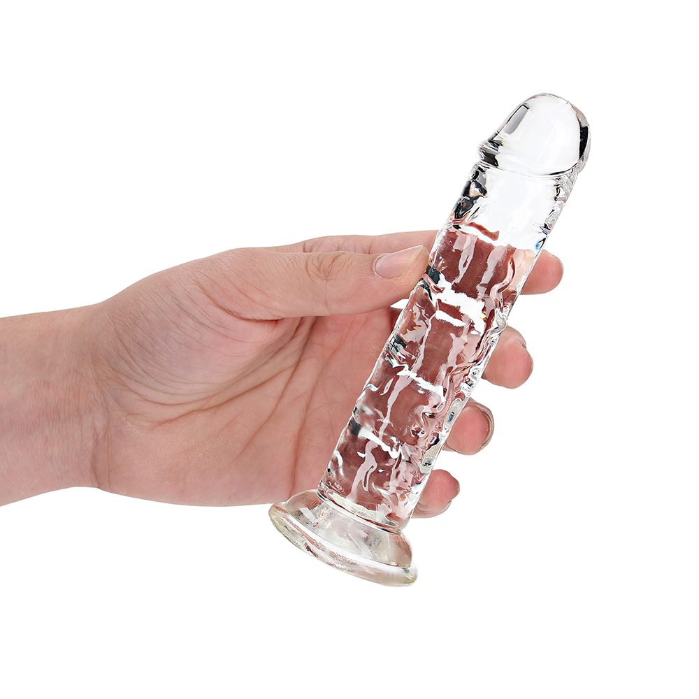 Shots RealRock 6″ Straight Dildo