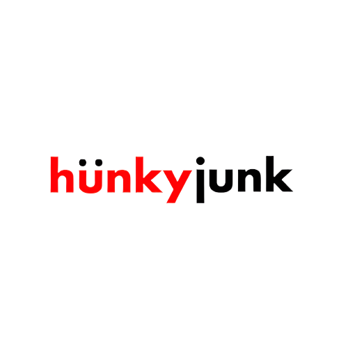 Hunkyjunk logo symbolizing masculine design and high-quality pleasure gear.