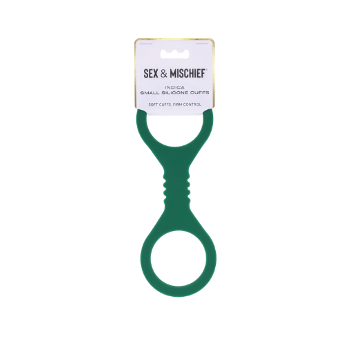 Sportsheets Indica small silicone cuffs in emerald green