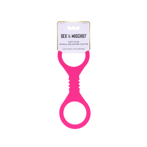 Sportsheets small hot pink silicone cuffs