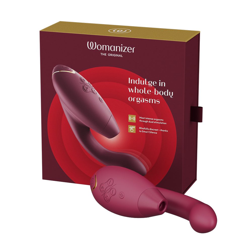 Womanizer Duo 2 Dual Clitoral & G-Spot Vibrator - Various Colors