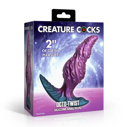Creature Cock Octo-Twist Anal Plug