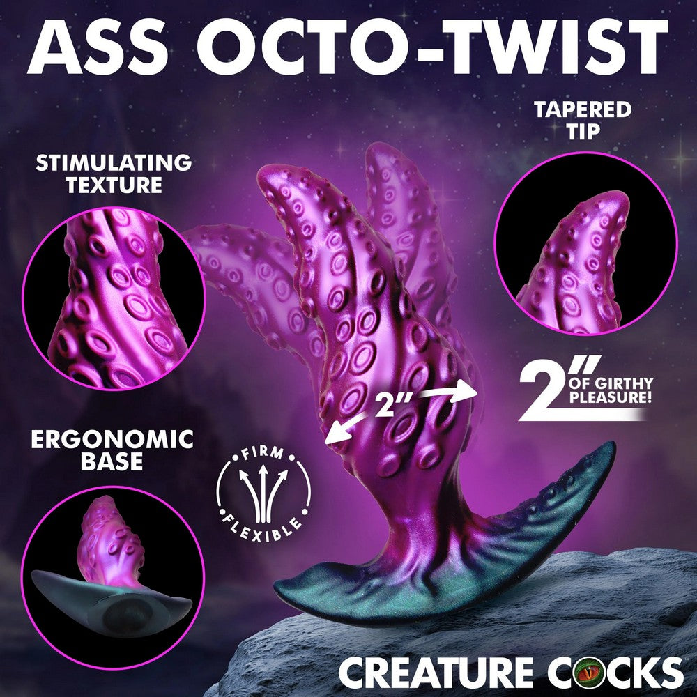 Creature Cock Octo-Twist Anal Plug