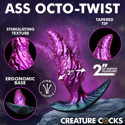 Creature Cock Octo-Twist Anal Plug