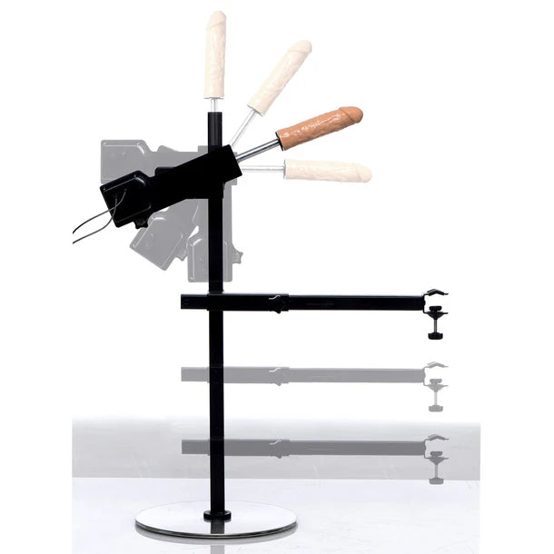 Master Series Dicktator Extreme adjustable thrusting sex machine with stand