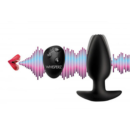 Whisperz Voice Activated 10X Vibrating Butt Plug