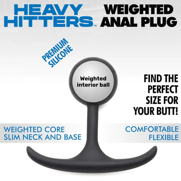 Comfort Weighted Silicone Plug with Metal Core