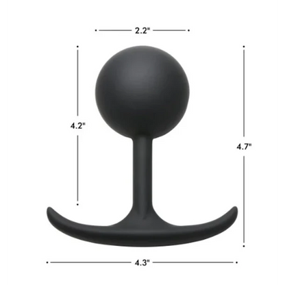 Comfort Weighted Silicone Plug with Metal Core