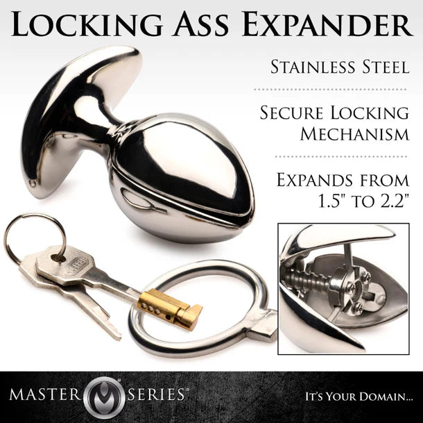 Master Series Ass Vault Locking Ass Expander 