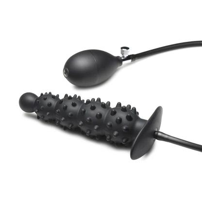 Ass Puffer Nubbed Inflatable Silicone Plug