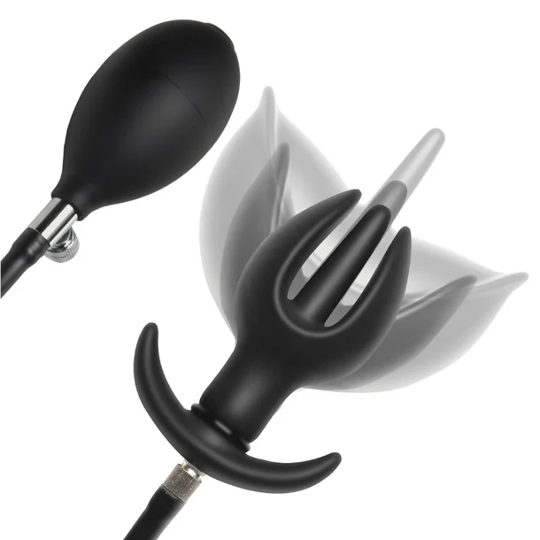 Ass Bound Anchor Inflatable Silicone Plug