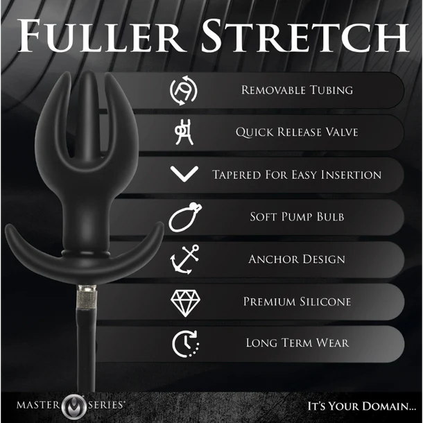 Ass Bound Anchor Inflatable Silicone Plug