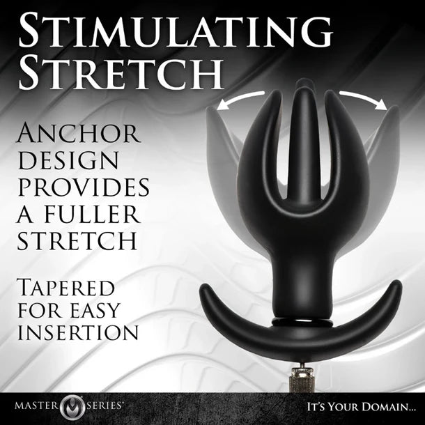 Ass Bound Anchor Inflatable Silicone Plug