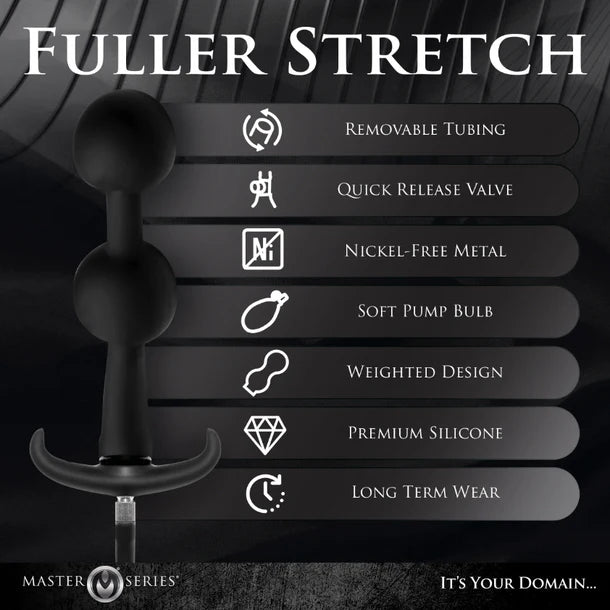Master Series Ass Rattler Inflatable Plug