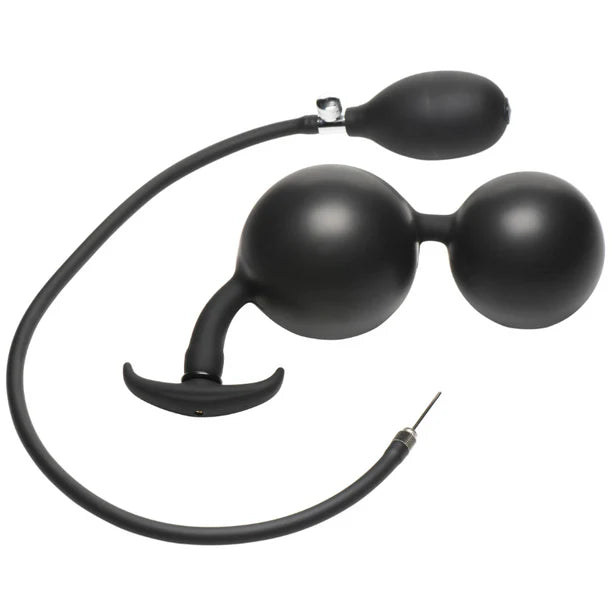 Master Series Ass Rattler Inflatable Plug