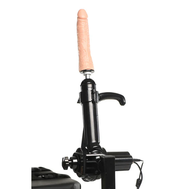 Master Series obedience bench with adjustable pads and integrated thrusting machine