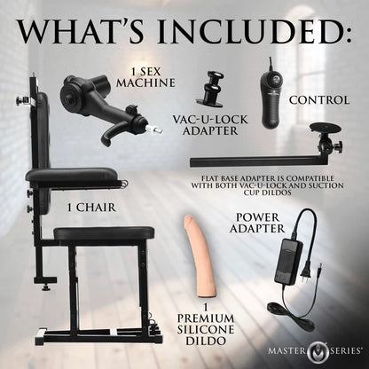 Motorized Sex Machine Chair – Adjustable Thrusting System