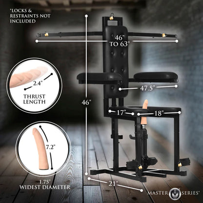 Motorized Sex Machine Chair – Adjustable Thrusting System