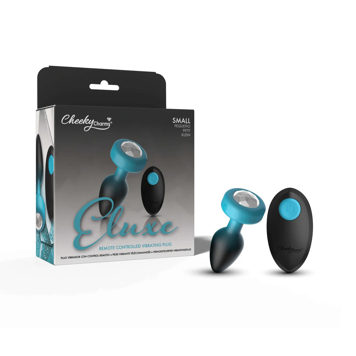 Cheeky Charms Eluxe Vibrating Plug With Remote