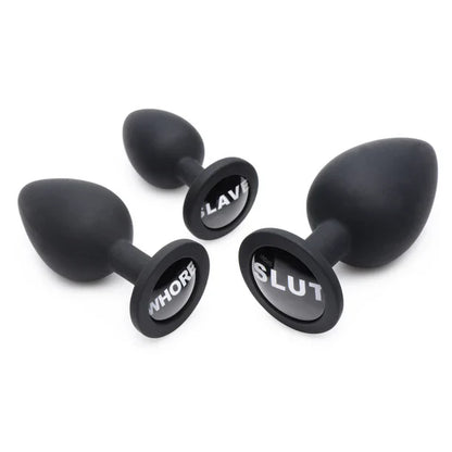 MS Dirty Words Anal Plug Set
