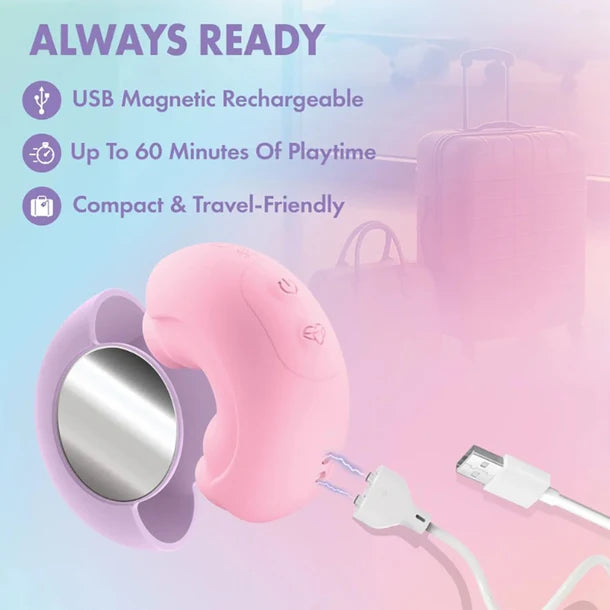 Play With Me Pout & Play Dual-Ended Vibrator