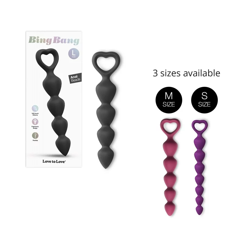 Love To Love Bing Bang Anal Plug - Large