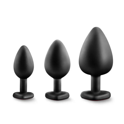 Luxe Bling Plugs Training Kit with Red Gem