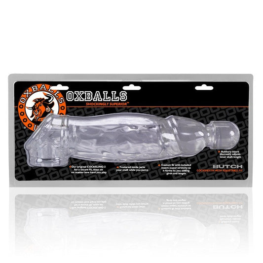 Oxballs Butch Cocksheath Clear -CLEAR
