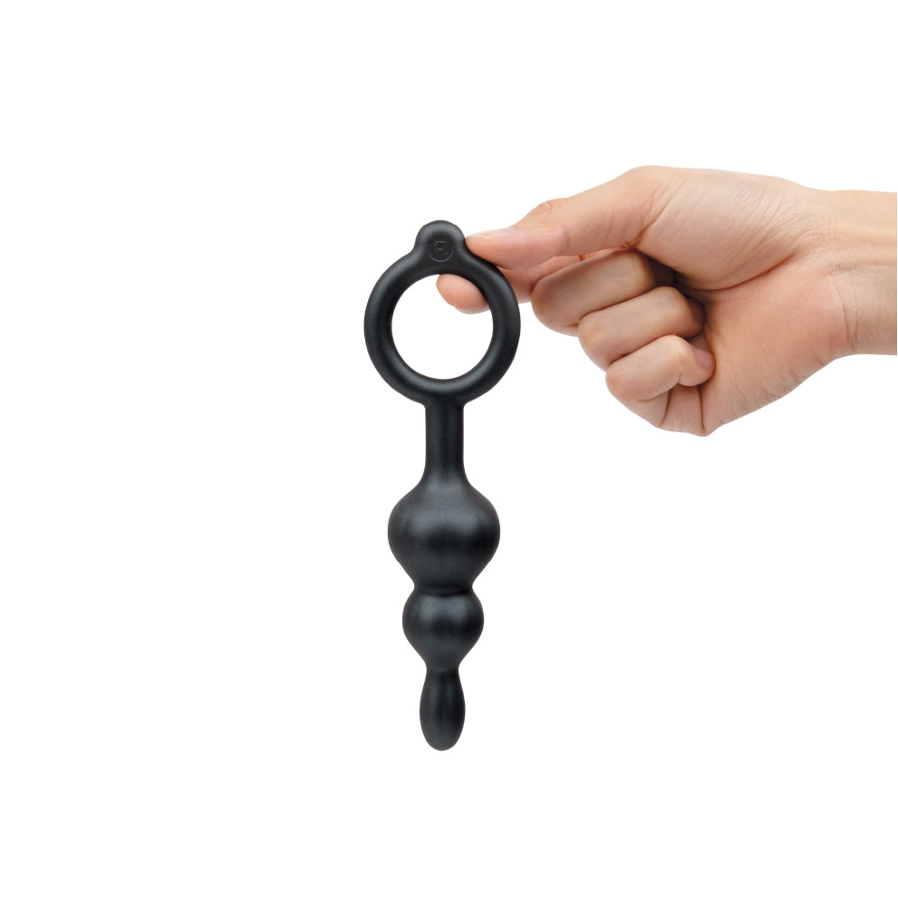 b-Vibe Beaded Butties Bundle – Full 3-Piece Anal Plug Set Display