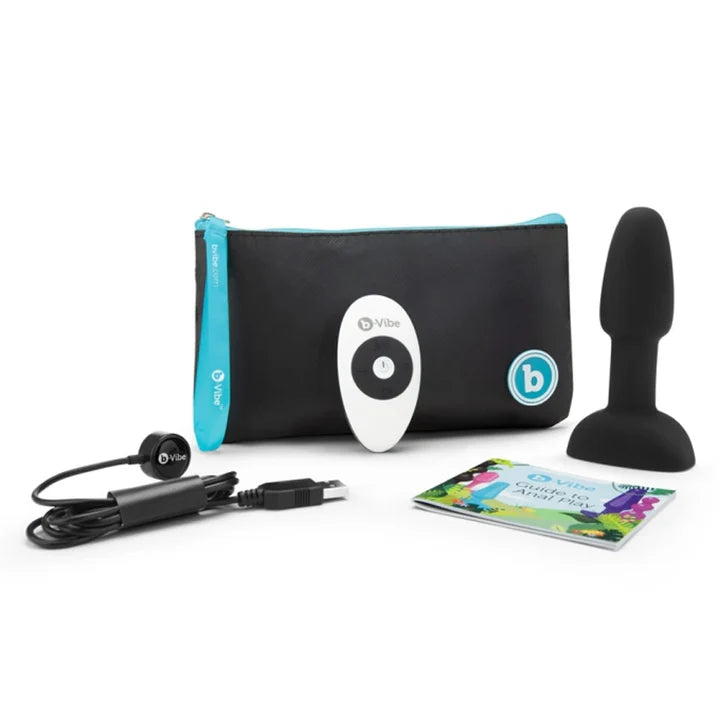 b-Vibe Rimming Plug Petite – Compact Rotating & Vibrating Butt Plug