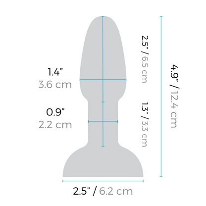 b-Vibe Rimming Plug Petite – Compact Rotating & Vibrating Butt Plug