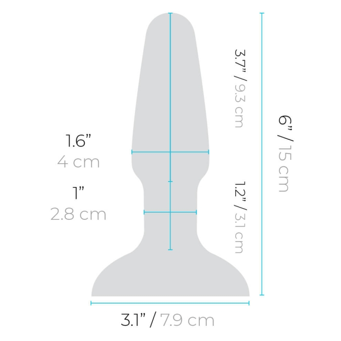 b-Vibe Rimming Plug 2 – Vibrating Anal Plug with Rotating Beads & Remote Control