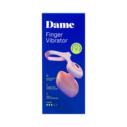 Dame Fin Quartz 2.0 USB-C Rechargeable Finger Vibrator