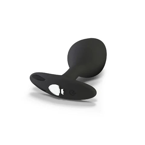 Mystim Rocking Vibe e-stim vibrating prostate plug in black silicone