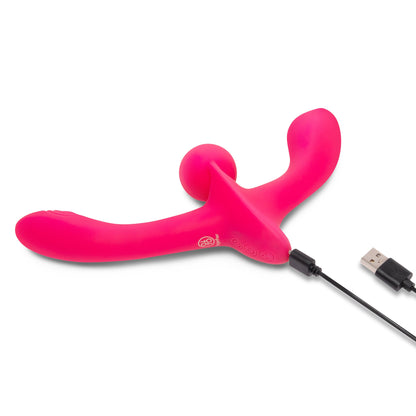 Together Double Tap Rechargeable Dual-Ended Vibrator