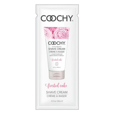 Coochy Shave Cream – Frosted Cake - 3.4 oz / 7.2 oz /1 2.5 oz / 32 oz / 0.5 oz