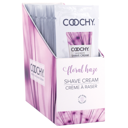 Coochy Shave Cream Floral Haze 24pc – 15ml Travel Shave Cream