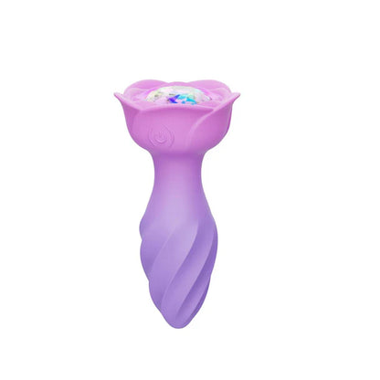Adam & Eve Rotating Rose Plug