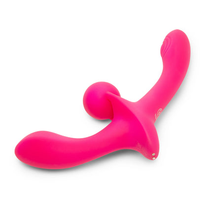 Together Double Tap Rechargeable Dual-Ended Vibrator