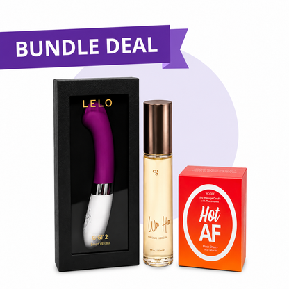 LELO GIGI 2 Pink + Intimate Essentials Value Bundle