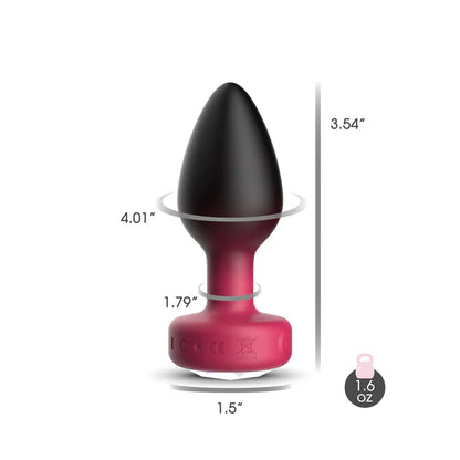 Cheeky Charms Eluxe Vibrating Plug With Remote